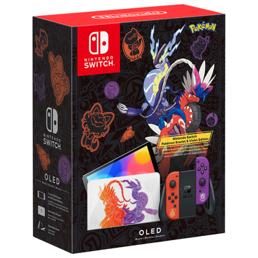 Nintendo Switch (OLED Model) Console - Pokémon Scarlet & Violet Edition